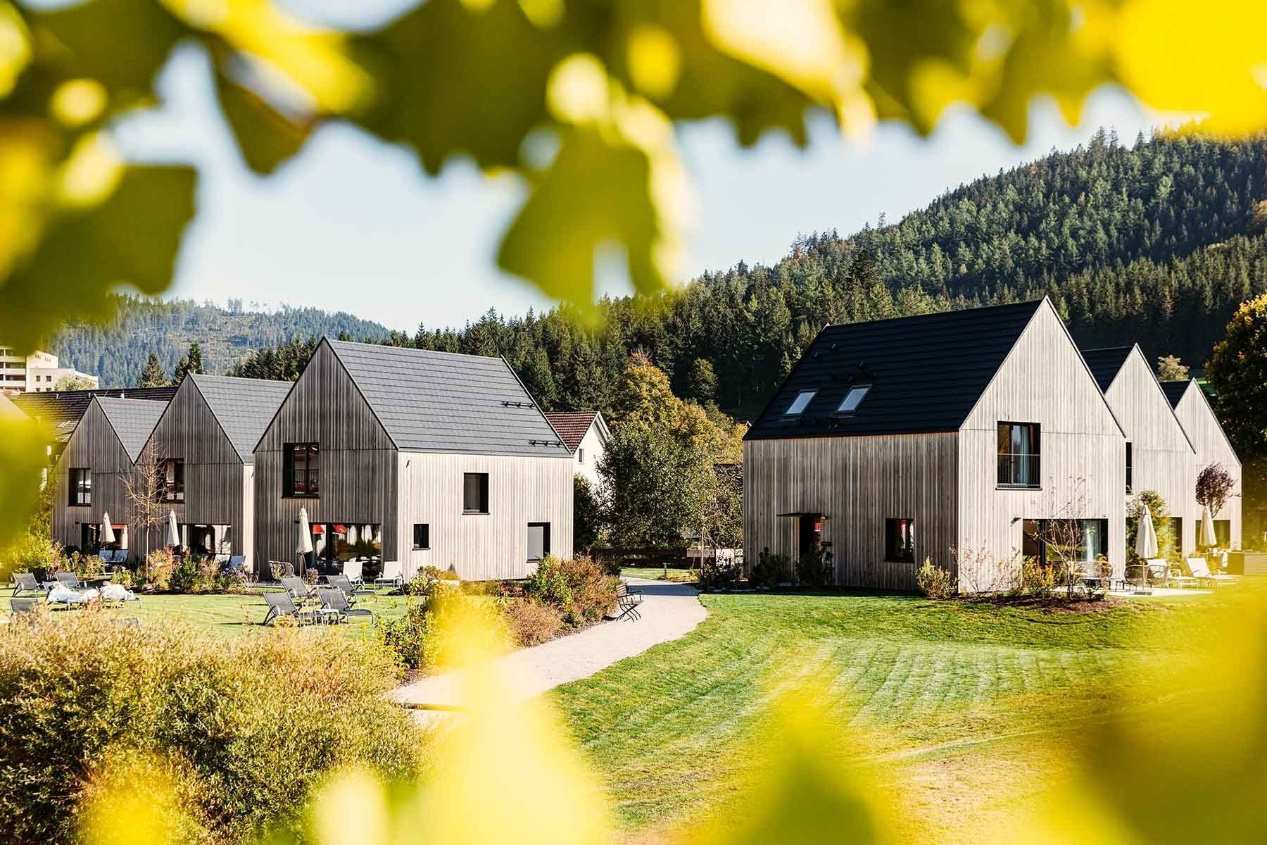 Modernes Engel-Chalet – Außenansicht